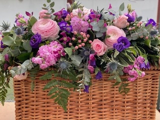 Ranunculus and Stock Spray 3ft