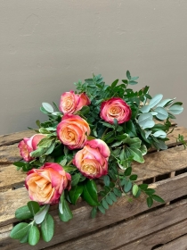 pink rose sheaf